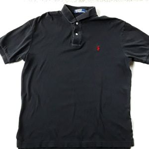 POLO BY RALPH LAUREN MENS SHIRT POLO M BLACK COLOR